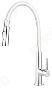 FERRO ZUMBA SLIM 2F BZA43W Επικαθήμενη μπαταρία νεροχύτη Λευκή