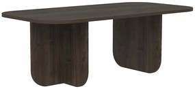 Τραπέζι Σαλονιού Becaj 327ODS1410 120x60x41,4cm Walnut