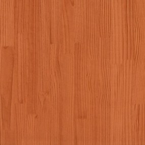 Σκελετός Κρεβ. Χωρίς Στρώμα Καφέ Κεριού 135x190 εκ Μασίφ Πεύκο 3301727
