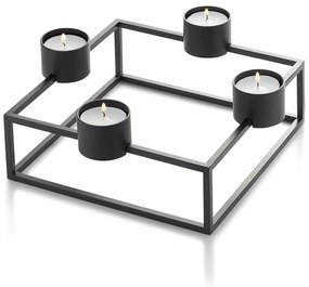 Κηροπήγιο Ρεσώ Cubo (Σετ 5Τμχ) 236001 Anthracite Philippi Ατσάλι