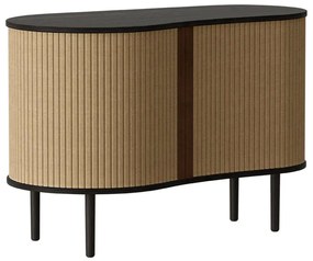 Μπουφές Audacious Horizons S 5111C706-01 100x50x67cm Black Oak-Sugar Polyester,Wood