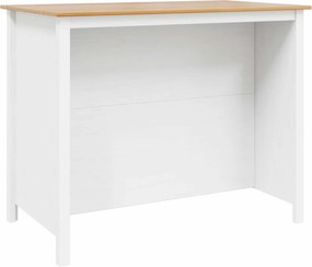 vidaXL Νησιά Κουζίνας HILL Λευκός 112 x 66 x 90 εκ Στερεό πεύκο