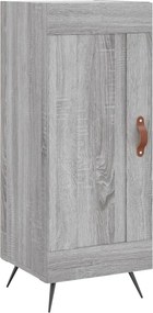 vidaXL Ντουλάπι Γκρι Sonoma 34,5x34x90 εκ. από Επεξεργασμένο Ξύλο