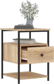 vidaXL Κομοδίνο Sonoma Δρυς 40 x 42 x 56 εκ. από Επεξεργασμένο Ξύλο
