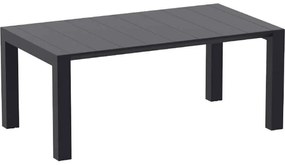 ΕΠΕΚΤ.ΤΡΑΠΕΖΙ ΠΟΛ/ΝΙΟΥ VEGAS 100X180/220εκ. BLACK