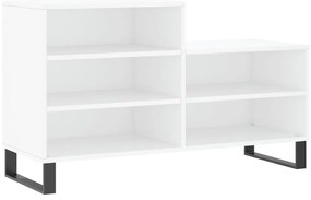 vidaXL Παπουτσοθήκη Λευκή 102x36x60 εκ. από Επεξεργασμένο Ξύλο