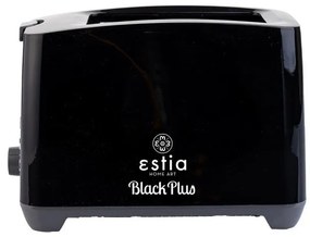 ESTIA ΦΡΥΓΑΝΙΕΡΑ BLACK PLUS 2 ΘΕΣΕΩΝ ΜΕ 7 ΕΠΙΠΕΔΑ ΨΗΣΙΜΑΤΟΣ 750w ΜΑΥΡΗ