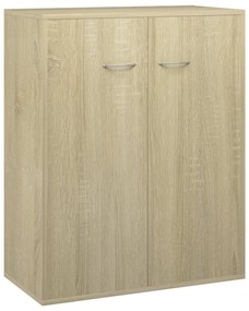 vidaXL Ντουλάπι Sonoma Δρυς 60 x 30 x 75 εκ. από Επεξ. Ξύλο