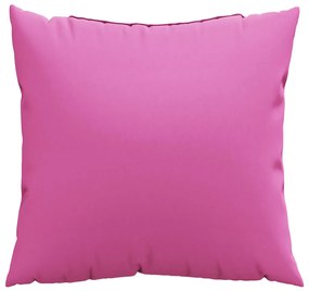 vidaXL Μαξιλάρια Ρίψης 4 pcs Ροζ 60 x 60 cm ύφασμα