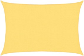 vidaXL Πανί Σκίασης Μπεζ 2,5 x 4 μ. από HDPE 160 γρ./μ²