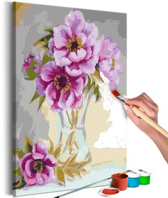 Πίνακας για να τον ζωγραφίζεις - Flowers In A Vase 40x60