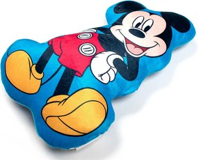 Διακοσμητικό Μαξιλάρι Βελουτέ (23x34) Dimcol 3D Mickey Sky Blue