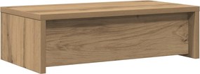 vidaXL Βάση Οθόνης με Συρτάρια Αρτισιανή Δρυς 50x27x15 εκ Επεξεργ Ξύλο