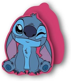 Μαξιλάρι Διακοσμητικό Παιδικό 3D (Με Γέμιση) Disney Home Stitch 191 15cm Fuchsia DimCol 15cm Velboa