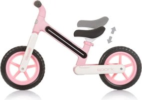 Spark Loopfiets met Lichteffect 12 Inch Junior Pink