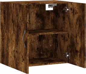 vidaXL Ντουλάπι Τοίχου Καπνιστή Δρυς 60x31x60 εκ. Επεξεργασμένο Ξύλο
