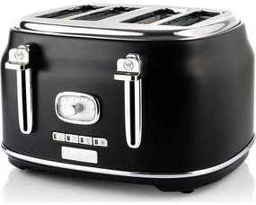 Westinghouse Φρυγανιέρα 4 Θέσεων 1750W Retro Series Μαύρη WKTTB809BK