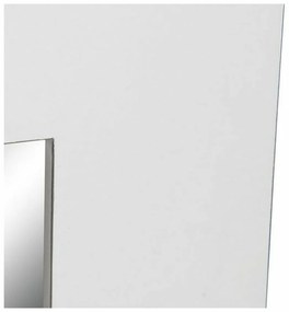 Τοίχο καθρέφτη DKD Home Decor Λευκό Ασημί Ανατολικó 70 x 2 x 90 cm