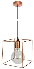 Φωτιστικό Οροφής 20x20cm Copper  VK/0307/COP VKLed Metal