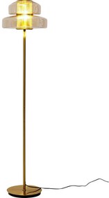 Floor Lamp Arcadia Amber 155cm - Χρυσό