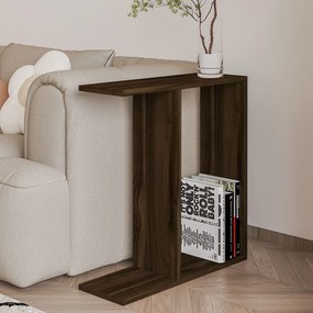 Βοηθητικό Τραπεζάκι Καρυδί FLOGORO 60x60x60