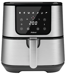 Primo PRAF-40403 Φριτέζα Αέρος με Αποσπώμενο Κάδο 5.5lt 1800W Inox-Black