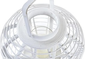 Lanterne DKD Home Decor Λευκό Bamboo Κρυστάλλινο Urban 35 x 35 x 29 cm