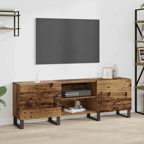 vidaXL Ντουλάπι TV με ράφι με αποθήκευση με πόρτα 150 x 30 x 50 cm Επεξεργασμένο ξύλο