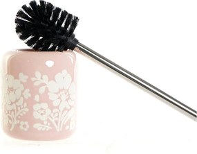 Σετ Μπάνιου DKD Home Decor 8 x 8 x 17,5 cm Κεραμικά Ροζ Λευκό