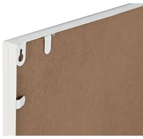 Τοίχο καθρέφτη Home ESPRIT Λευκό Παράθυρο Scandi 122 x 2 x 122 cm