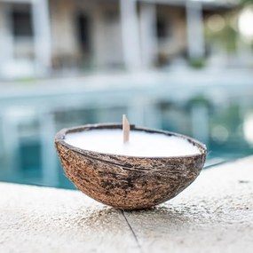 ΑΡΩΜΑΤΙΚΟ ΚΕΡΙ COCONUT CANDLE 200gr 0700000000110