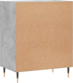 vidaXL Ντουλάπι Γκρι Σκυροδέματος 57x35x70 εκ. Επεξεργασμένο Ξύλο
