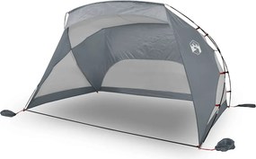 vidaXL Σκηνή Παραλίας Γκρι 274x178x170/148 εκ. Πολυεστέρας 185T