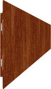 vidaXL Περίγραμμα γκαζόν 10 τμχ. 10 x 103 cm Σκ rusty