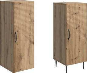 vidaXL Σέτ Ντουλαπιών 2 τμχ. Artisan Δρυς Επεξεργασμένο Ξύλο