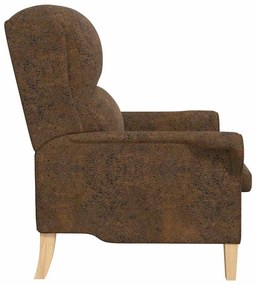 vidaXL Πολυθρόνα Καφέ 76 x 94 x 102 εκ. Τεχνητό Δέρμα