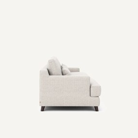 Καναπές 3 ή 4 θέσεων, από ψαθωτό ύφασμα, ALWINE