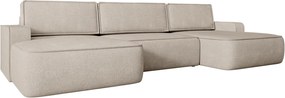 Γωνιακός καναπές Mono U-Μπεζ