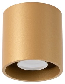 Sollux Φωτιστικό οροφής Orbis 1,1xGU10/10w, Χρώμα χρυσό