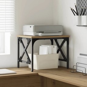 vidaXL Σταντ Εκτυπωτή Artisan Oak 40 x 30 x 31 εκ Επεξεργασμένο ξύλο