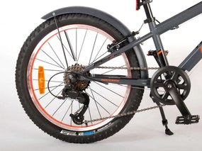 Rocky 20 Inch 27 cm Boys 6SP Rim Brakes Grey/Orange