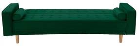 Καναπές - Κρεβάτι Salvador Βελούδο Κυπαρισσί 223x90x80Y εκ. 223x90x80 εκ.