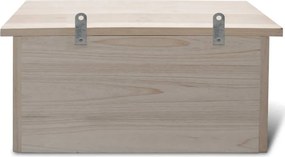 vidaXL Φωλιές Σπουργιτιών 2 τεμ. 44 x 15,5 x 21,5 εκ. Ξύλινες
