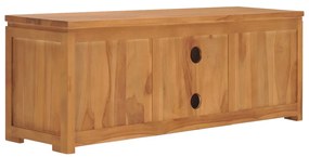 ΈΠΙΠΛΟ ΤΗΛΕΟΡΑΣΗΣ 110 X 30 X 40 ΕΚ. ΑΠΟ ΜΑΣΙΦ ΞΥΛΟ TEAK 289069