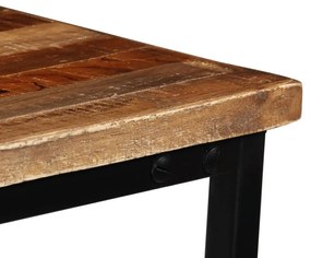 Τραπέζι Κονσόλα 90 x 30 x 76 εκ. Μασίφ Ανακυκλωμένο Ξύλο Teak - Καφέ