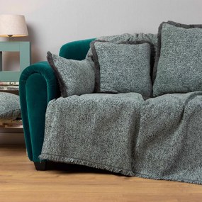 Ριχτάρι Καναπέ Διθέσιου (180x250) Aslanis Home Parnassos Μέντα-Γκρι