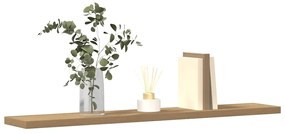 vidaXL Ράφια Τοίχου 4 τεμ. Artisan Δρυς 60x20x1,5εκ. από Επεξεργ. Ξύλο