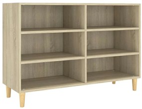 vidaXL Ραφιέρα Sonoma Δρυς 103,5 x 35 x 70 εκ. από Επεξεργ. Ξύλο