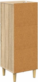 vidaXL Ντουλάπι με Συρτάρια Sonoma Δρυς 33 x 34,5 x 90 εκ