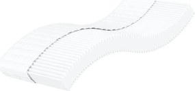 vidaXL Καναπές Κρεβάτι με Στρώμα Taupe 100 x 200 εκ. Υφασμάτινο